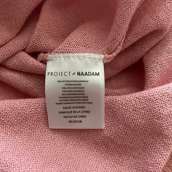 Anthropologie, Project Naadam Pink Impressario Ruffle Crewneck Pullover - Picture 6 of 7